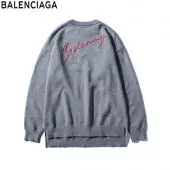 balenciaga pull logo knit sweater hommes femmes un712749